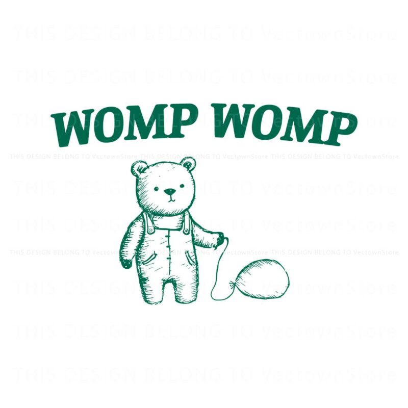 retro-womp-womp-bear-meme-svg