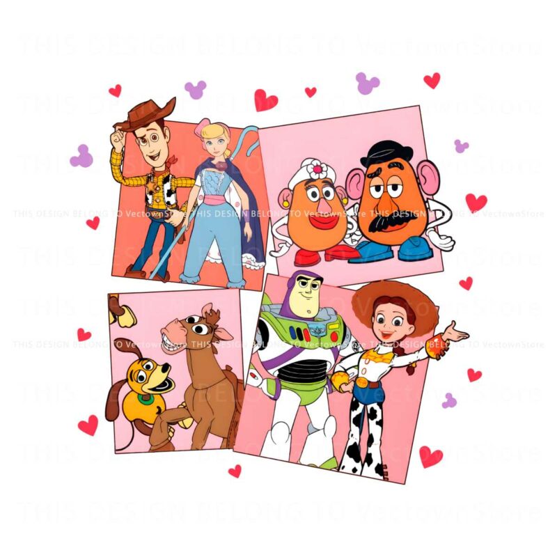 vintage-valentine-toy-story-characters-png