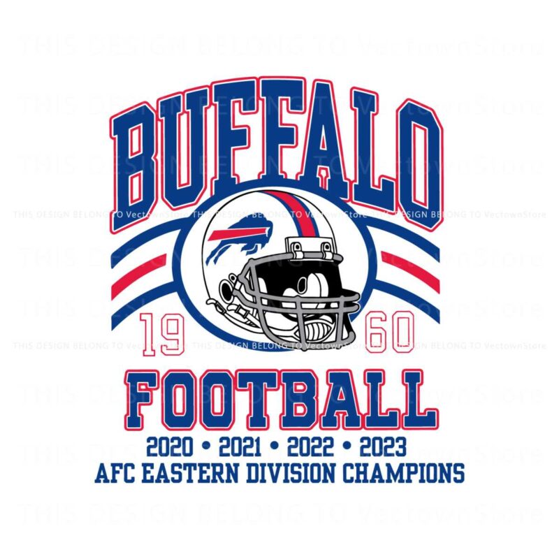 buffalo-football-helmet-afc-eastern-division-champions-svg