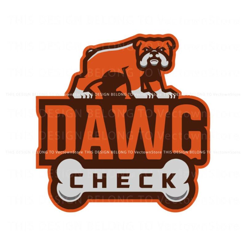 dawg-check-cleveland-football-svg