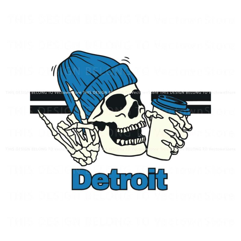 skeleton-detroit-lions-football-svg