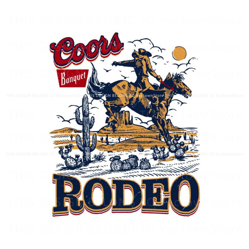 coors-banquet-rodeo-cowboys-svg