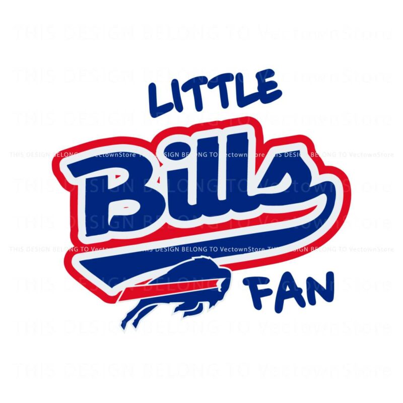 retro-little-bills-fan-logo-team-svg
