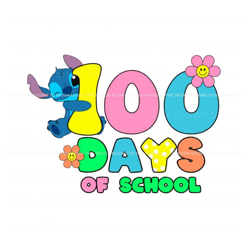 floral-100-days-of-school-stitch-svg