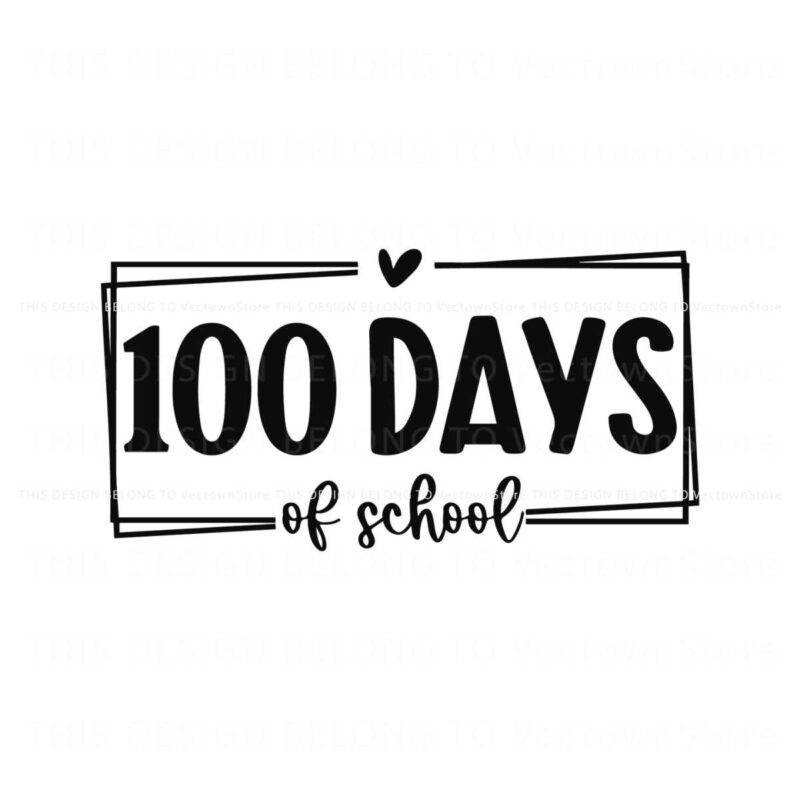 retro-happy-100-days-of-school-svg