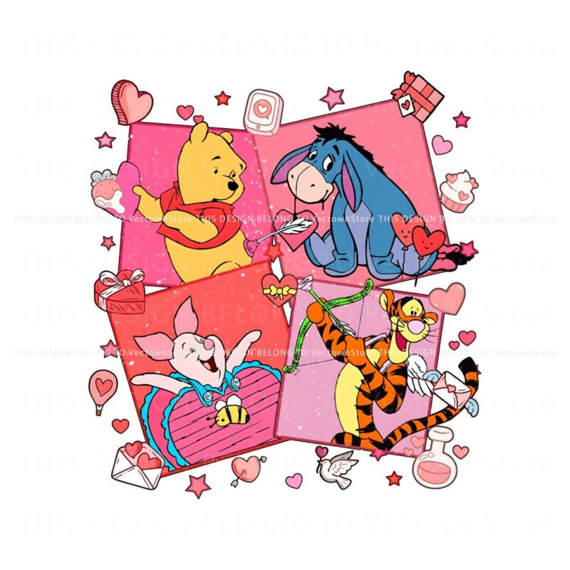 groovy-winnie-the-pooh-valentine-png