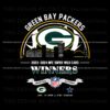 green-bay-packers-nfc-super-wild-card-winners-skyline-svg