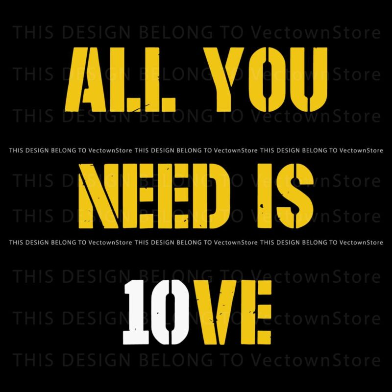 all-you-need-is-love-10-packers-svg