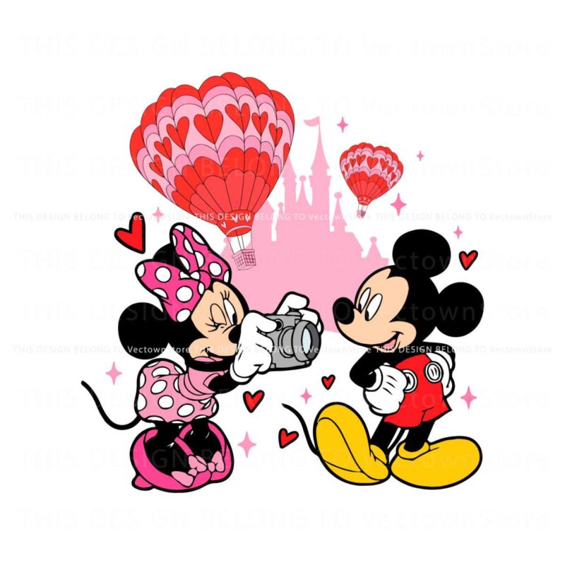 mickey-and-minnie-disney-castle-valentine-svg