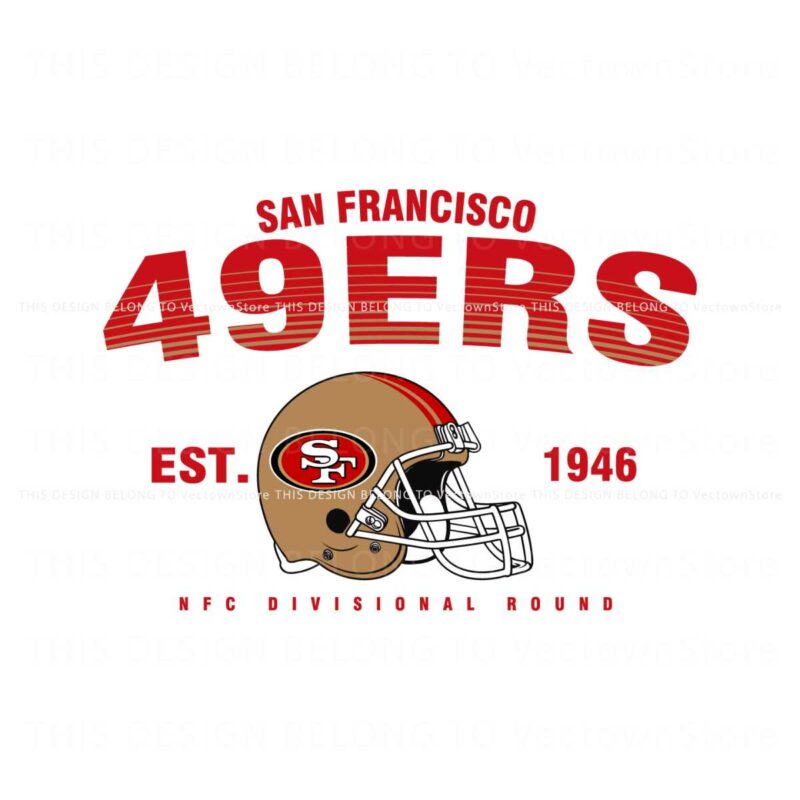 san-francisco-49ers-nfc-divisional-round-svg
