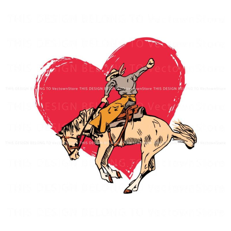 cowboy-rodeo-bucking-love-heart-svg