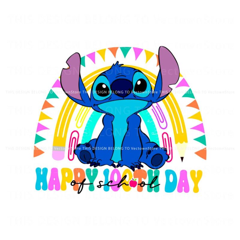 happy-100th-days-of-school-rainbow-stitch-svg