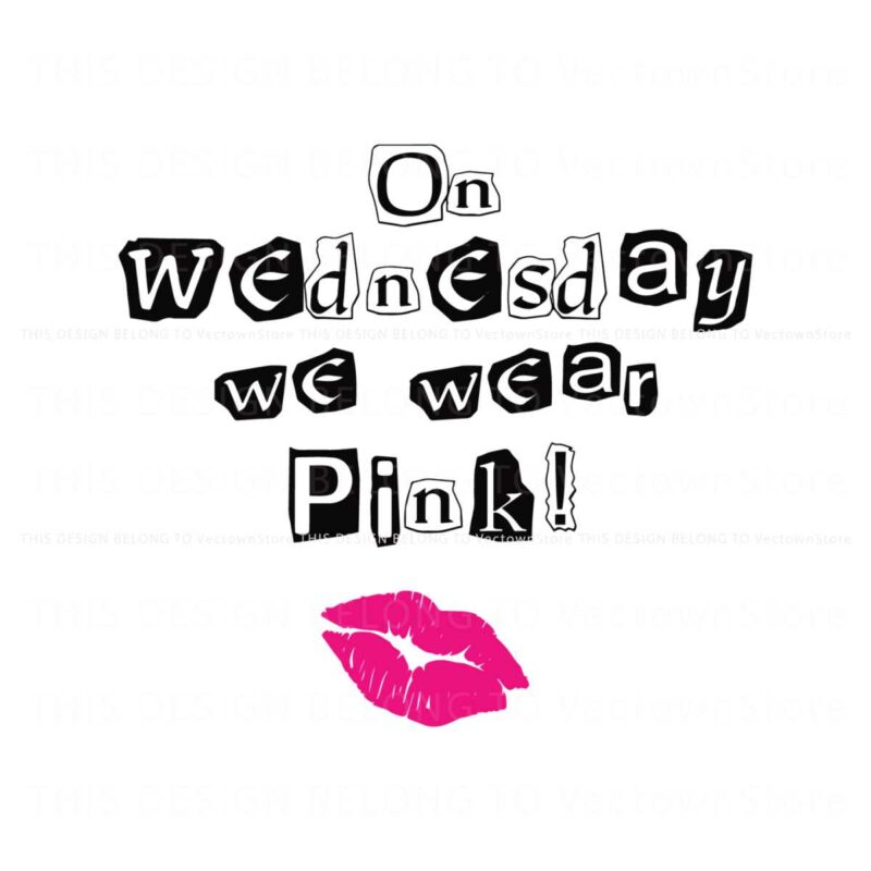 on-wednesdays-we-wear-pink-svg