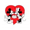 valentine-mickey-and-minnie-red-heart-svg