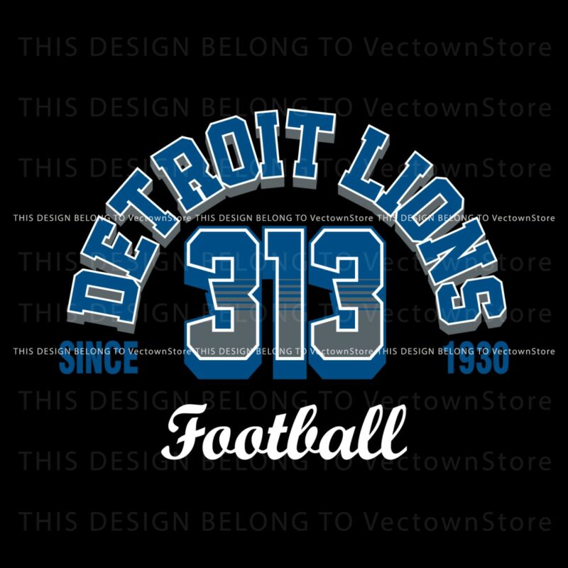 detroit-lions-313-football-since-1930-svg