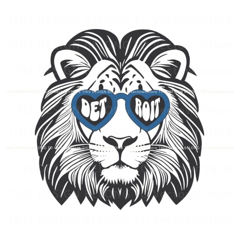 detroit-lions-football-glasses-svg