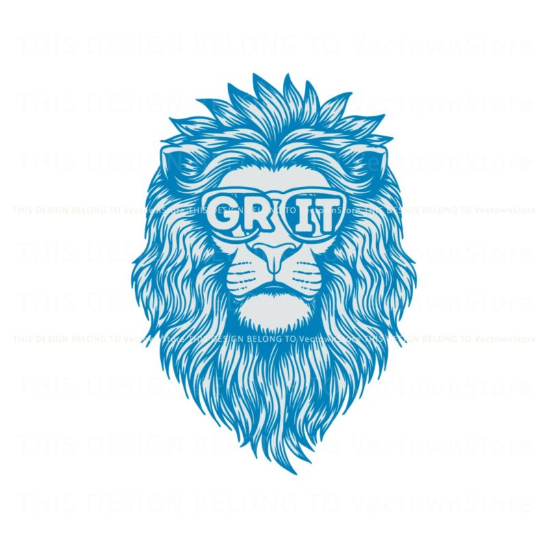 grit-detroit-football-lion-glasses-svg