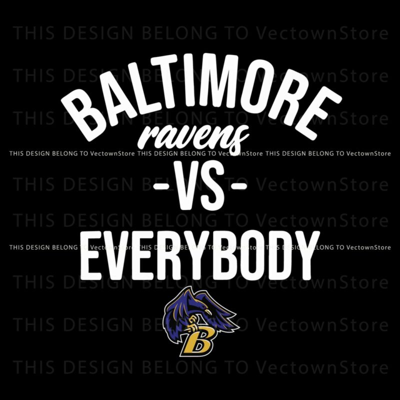 retro-baltimore-ravens-vs-everybody-svg