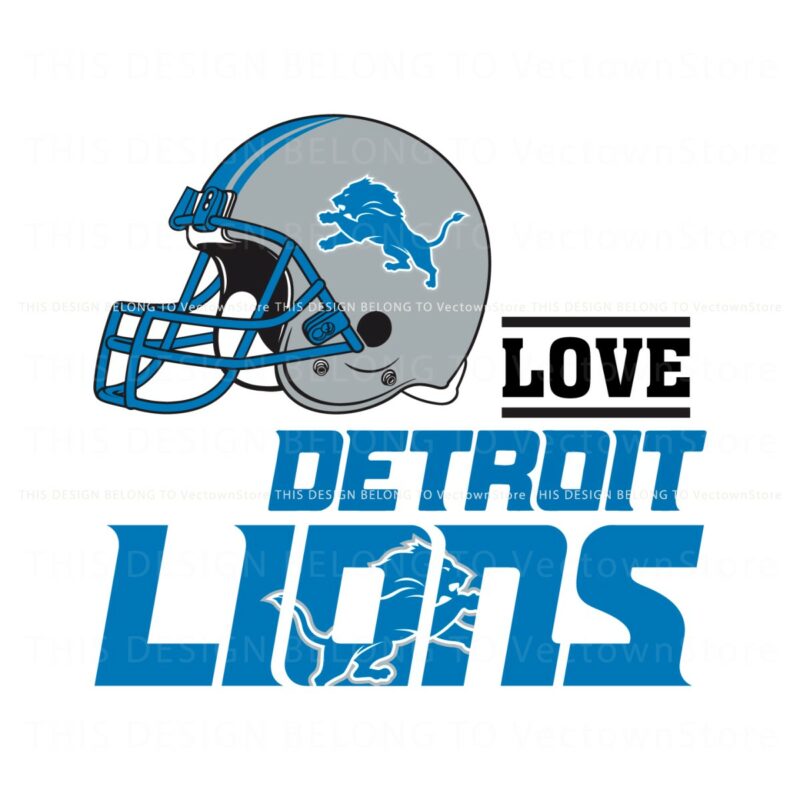 love-detroit-lions-helmet-svg