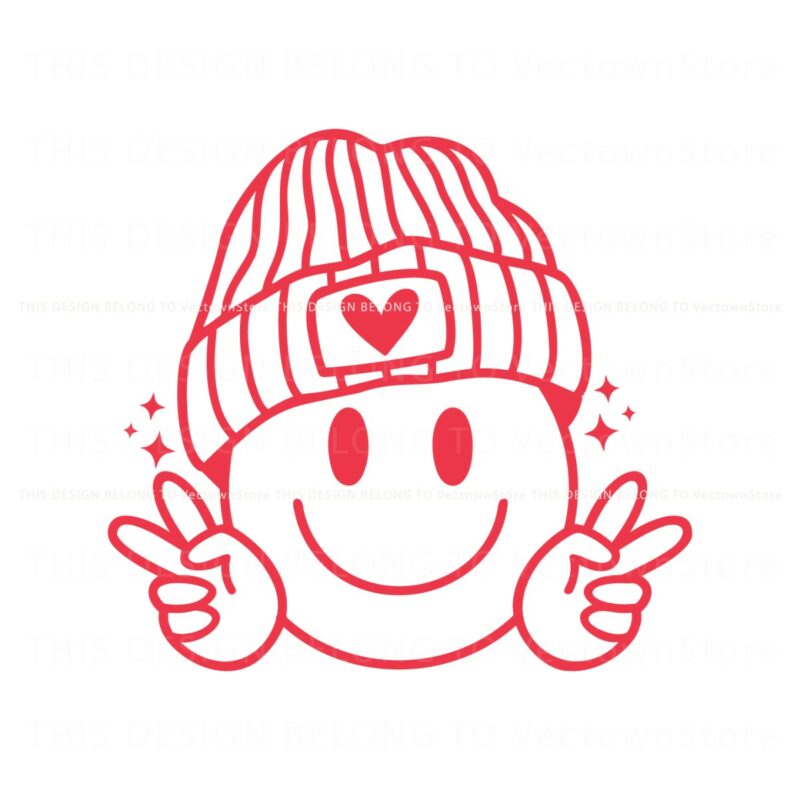 valentines-day-retro-smiley-face-svg