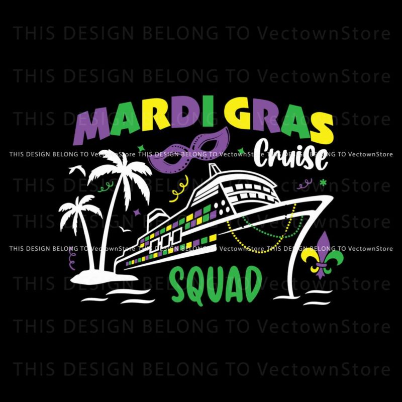 family-mardi-gras-cruise-squad-svg