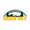 green-bay-football-skyline-svg-digital-download