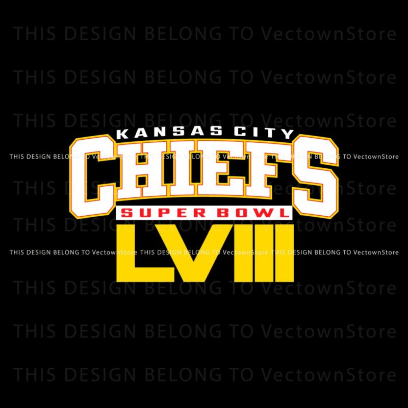 kansas-city-chiefs-football-super-bowl-lviii-2024-svg