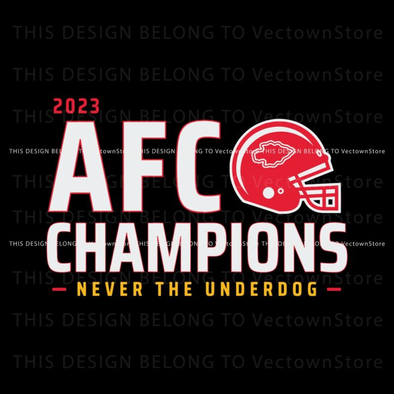 kansas-city-chiefs-afc-champions-never-the-underdog-svg