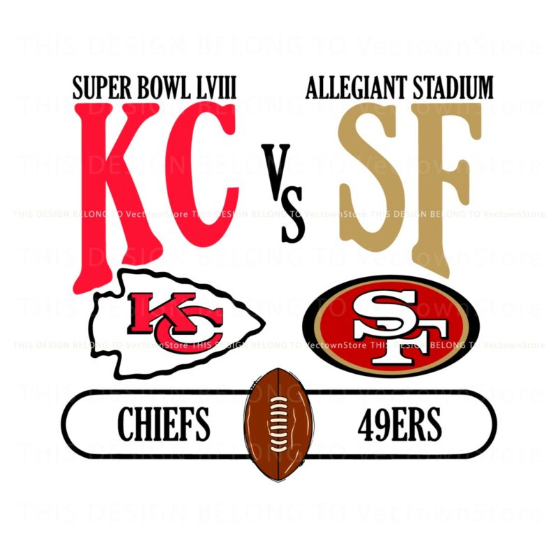 kc-chiefs-vs-sf-49ers-super-bowl-lviii-svg
