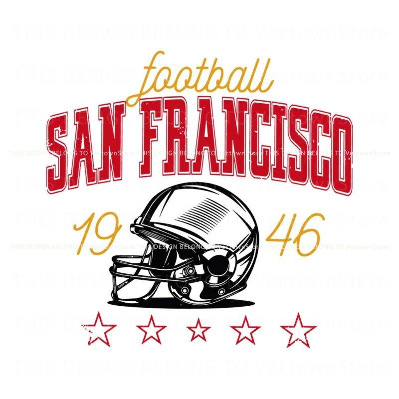 san-francisco-football-1946-helmet-svg