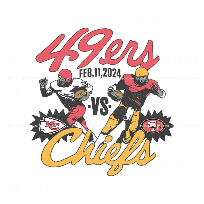 super-bowl-lviii-49ers-vs-chiefs-2024-svg