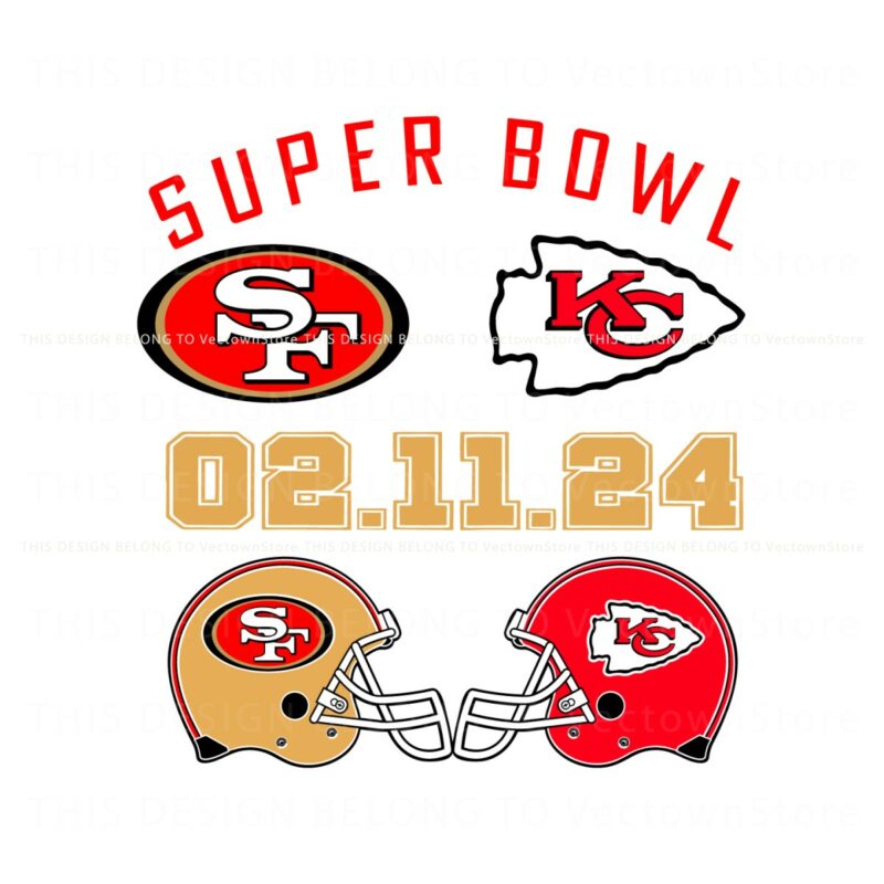 super-bowl-lviii-sf-49ers-vs-kc-chiefs-svg