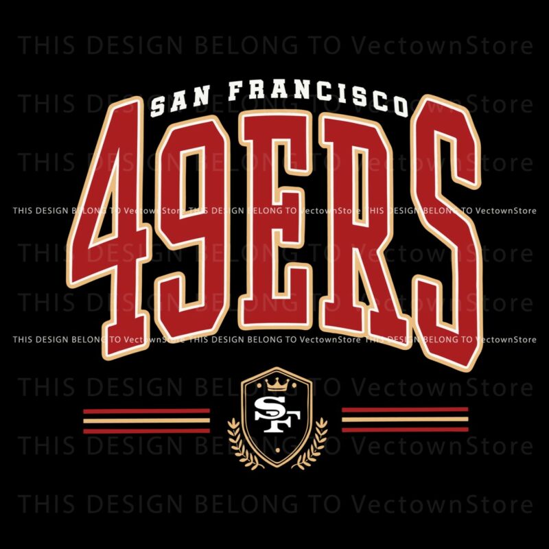 san francisco 49ers svg Archives - Vectown Store