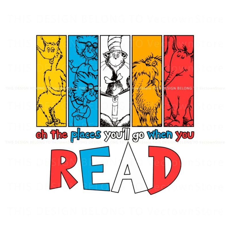 seuss-friends-oh-the-places-you-will-go-when-you-read