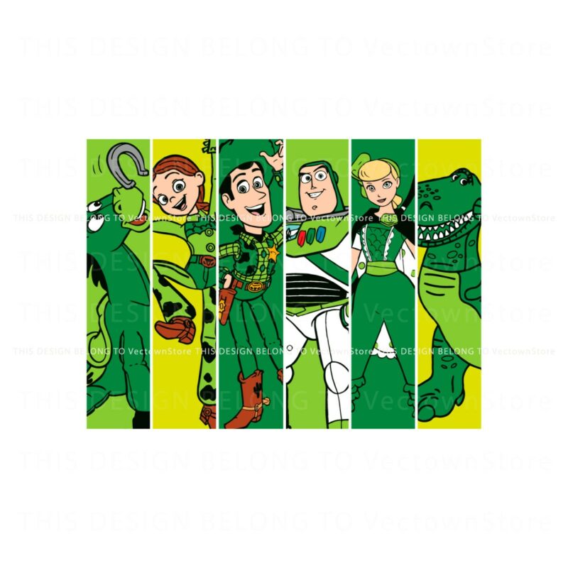 toy-story-characters-st-patricks-day-svg