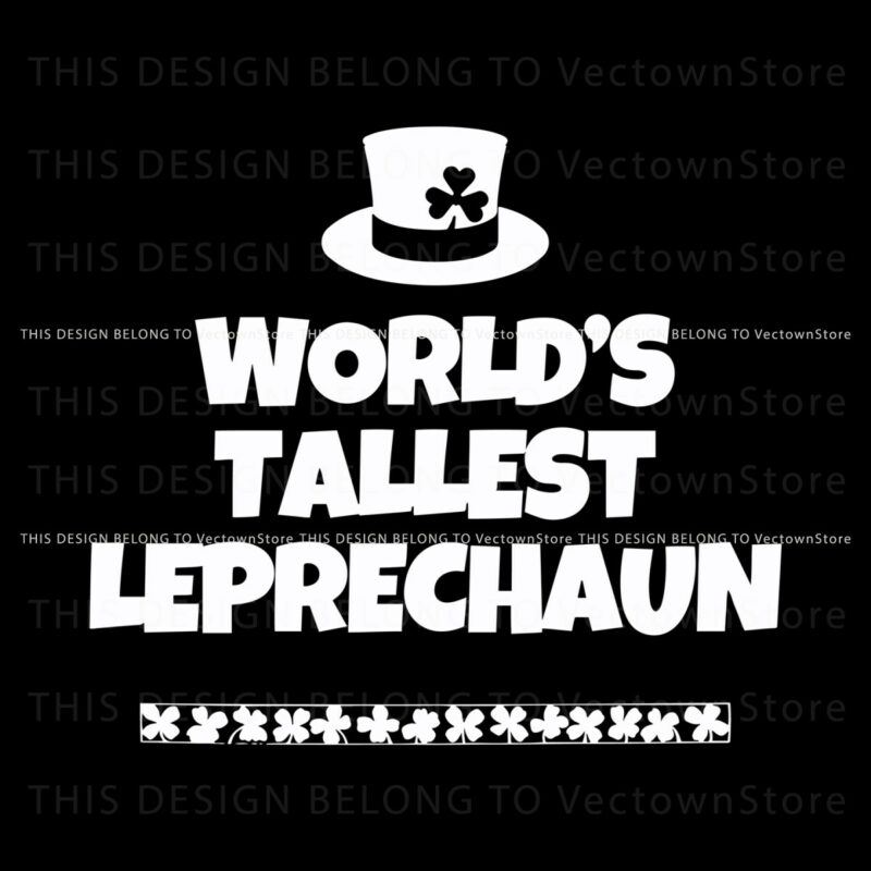 worlds-tallest-leprechaun-shamrock-svg