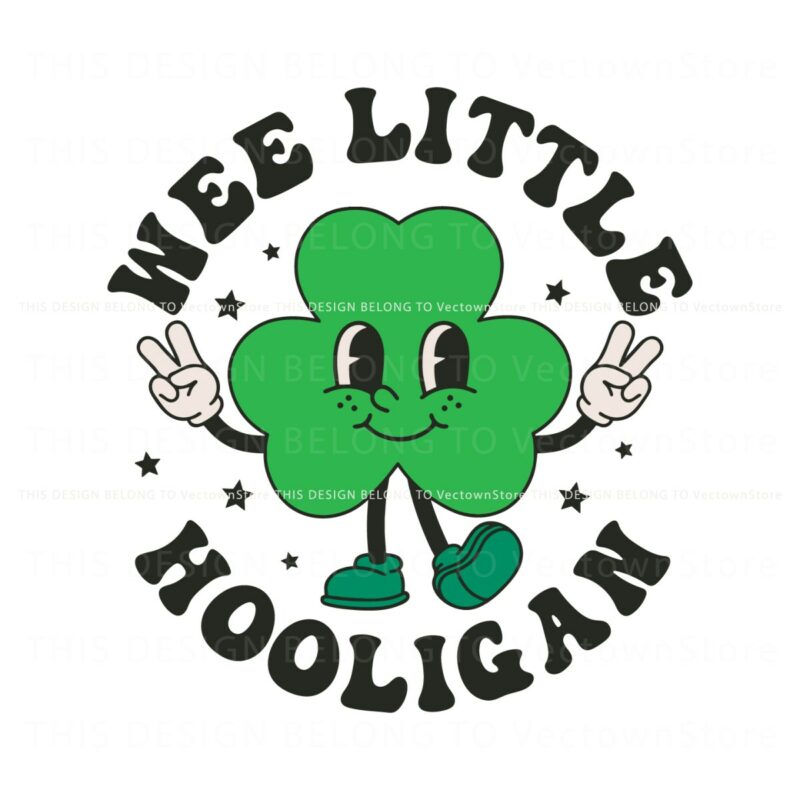 cute-wee-little-hooligan-clovers-svg