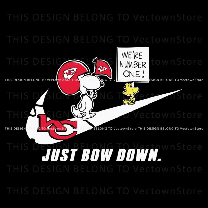 snoopy-chiefs-just-bow-down-we-are-number-one-svg