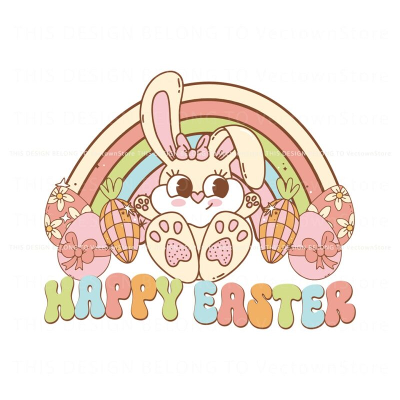 happy-easter-bunny-rainbow-svg