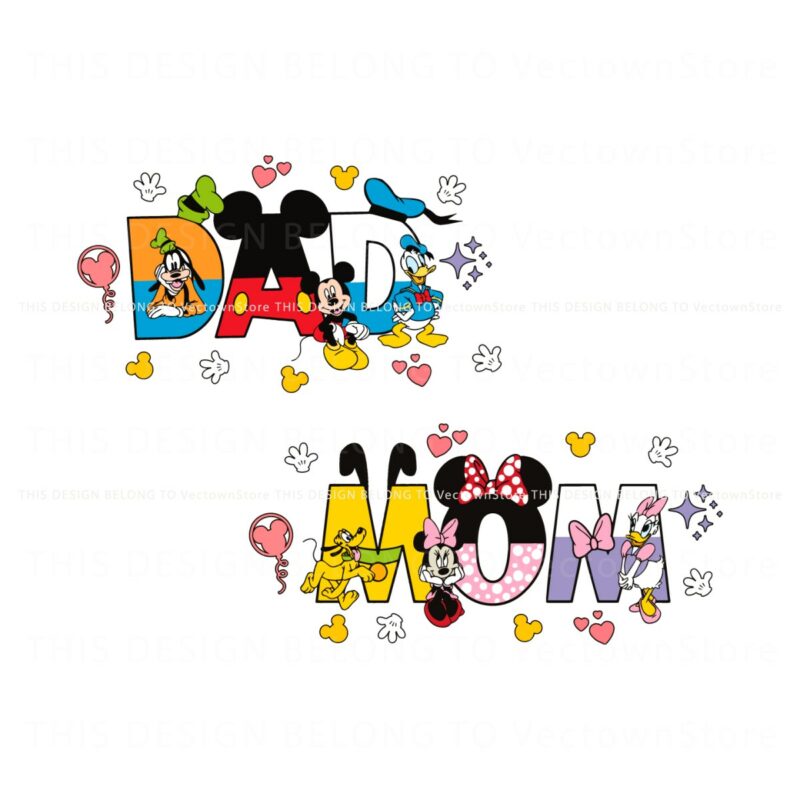 cute-mouse-family-dad-and-mom-svg