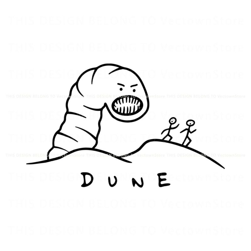 funny-dune-sandworm-desert-planet-arrakis-svg
