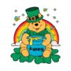 cute-winnie-the-pooh-and-hunny-shamrock-png