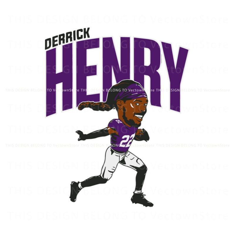 derrick-henry-baltimore-caricature-svg
