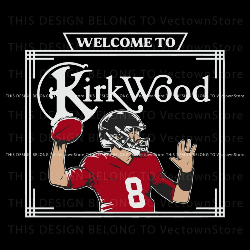 kirk-cousins-welcome-to-kirkwood-svg