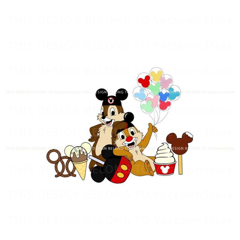 chip-and-dale-chipmunks-balloons-png