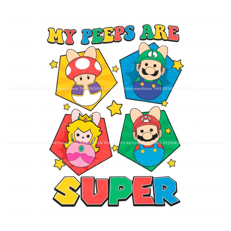 funny-mario-my-peeps-are-super-png