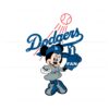 cute-minnie-mouse-dodgers-fan-baseball-svg