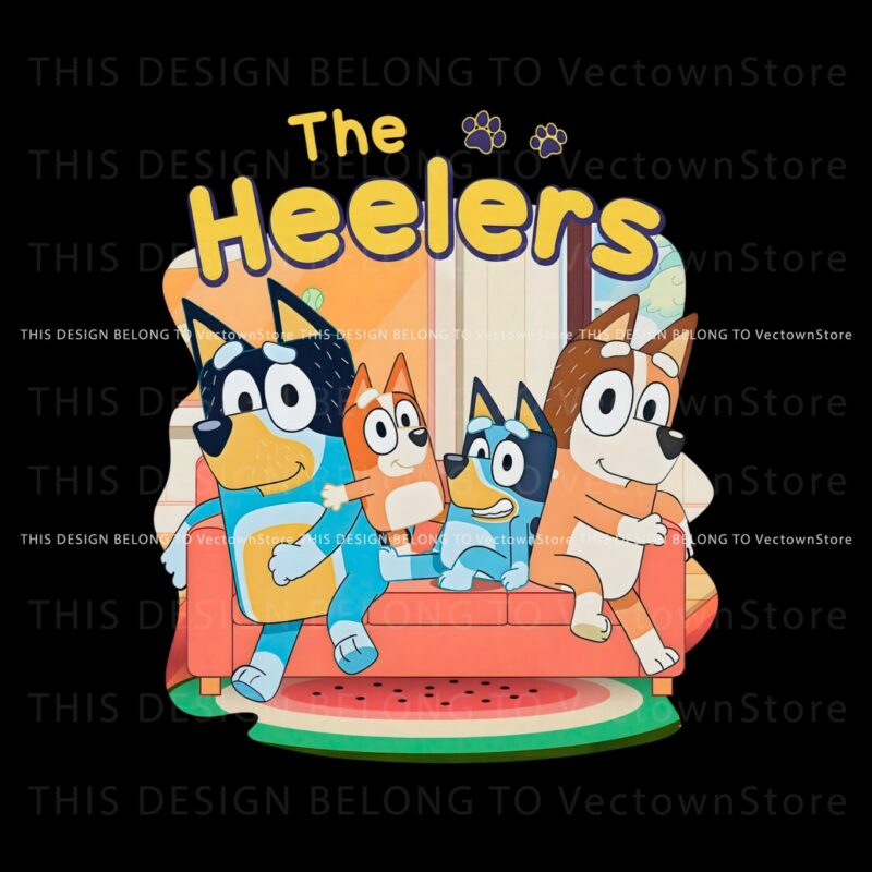 retro-bluey-the-heelers-family-png