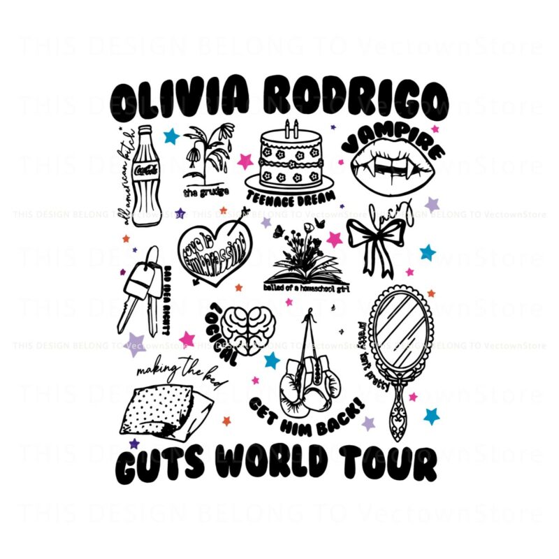 olivia-rodrigo-guts-world-tour-music-concert-svg