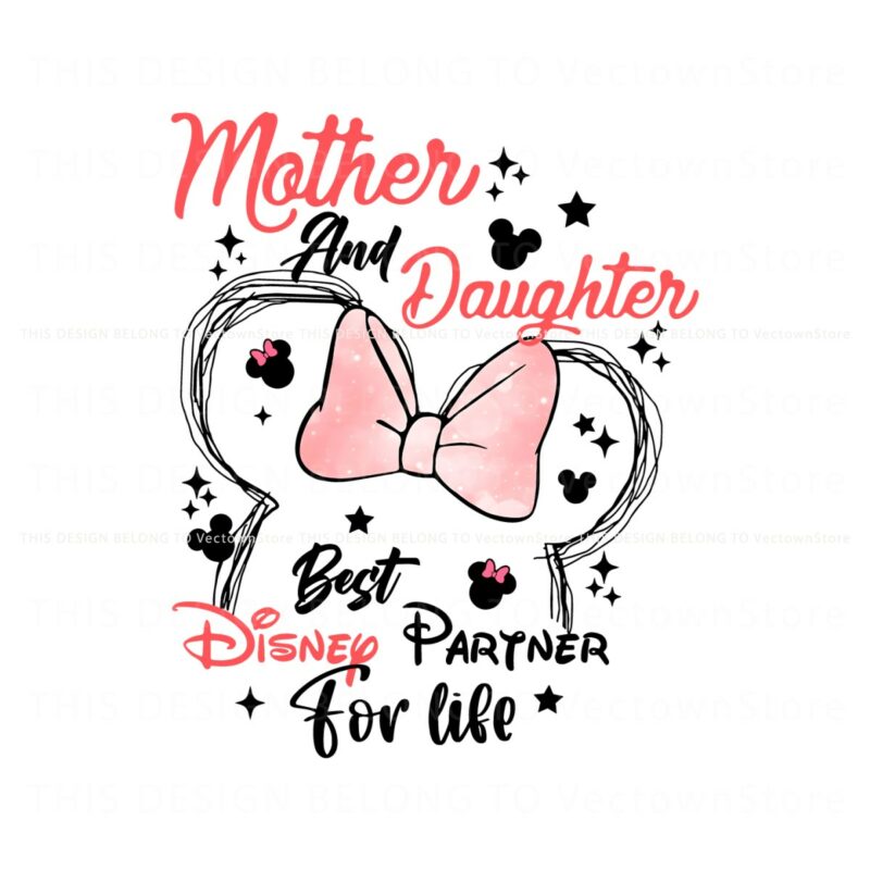 mother-and-daughter-best-disney-partner-for-life-png